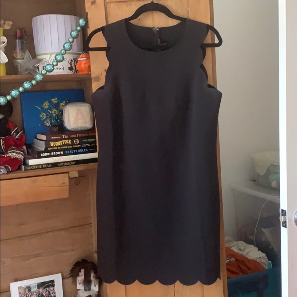 J. Crew Scalloped Dress